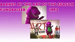 Barney at the Art of the Season Fundraiser '92