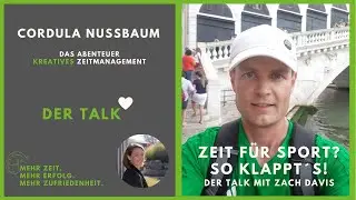 Zeit f&uuml;r Sport+Hobbies finden? So klappt&acute;s ! Der Talk mit Zach Davis (V-Cast Zeitmanagement #90)
