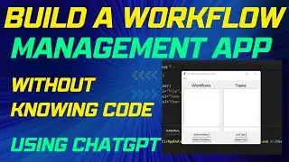 How To Make A Workflow Management App Without Knowing Code
