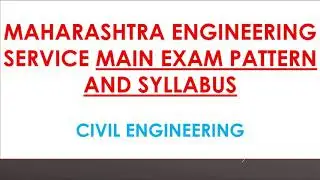MPSC Civil Mains Syllabus And Exam Pattern