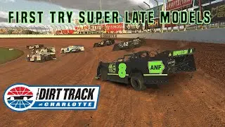 iRacing World Of Outlaws Super Late Models @ The Dirt Track at Charlotte