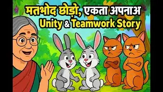 Chalaki se Jeet: खरगोश और बिल्लियों की कहानी | Smartness & Unity Story