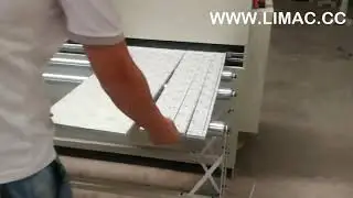 LIMAC PI duct sheet cutting cnc machine Preinsulated ductboard PID duct