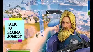 Talk to Scuba Jonesy in Fortnite - Surf Turf Questline