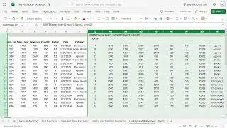 EXCEL - Formulas and Functions - Lookup Array Reference - sortby #viralvideo #viral #lookup #array
