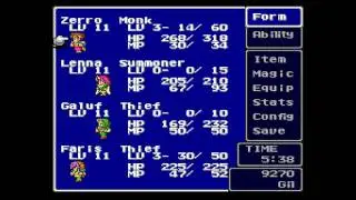 Let's Play Final Fantasy 5 #015 - Water Crystal Jobs (720hd)