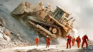 Extreme Dangerous Bulldozer Operator Skills | Heavy Equipment Fails #1