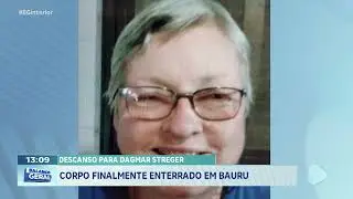 Descanso para Dagmar Streger: Corpo finalmente enterrado em Bauru