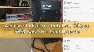 Avis sur la Eaton Onduleur Ellipse PRO 850 FR - Line Interactive UPS - ELP850FR - Puissance 850VA (4