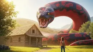 Part 49 &ndash; A Girl Alone Surviving in the Forest | The Giant Python Hunts the Primitive Tribe