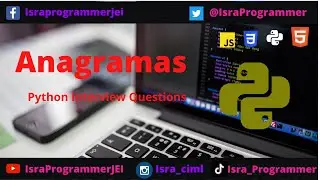 Python: Anagramas - Python Interview Questions