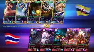National Arena Contest Mobile Legends Brunei Vs Thailand Round 3 04.12.2018 (Brunei Win)
