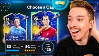 PLOUA CU CARDURI TOTY IN DRAFTUL RECORD DE 125 RATING !!! EA FC 24 ROMANIA !!!