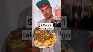 Little baked POTATO with cheese sauce,steak and soda in bag😎❤️🥔🧀| Street food be like | CHEFKOUDY