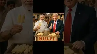 Kulfi Diplomacy: Modi and Trump Hit the Streets!