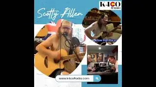 Scotty Allen performing at Fracos Live Music for K4CO Radio
