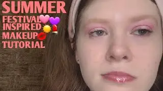 Summer Festival Makeup Tutorial | Coolasice Makeup