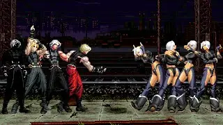 [KOF Mugen] Adel Bernstein Team vs Angel Team