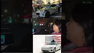 Driverless Car in America - Getting off an AI Car