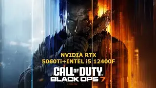 Call of Duty Black Ops 7. RTX 5060Ti + i5 12400F All Settings Native (Beta)