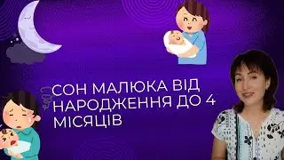 Сон малюків від 0 до 4 місяців @dr_monastyrova