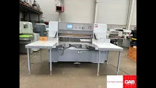 Used Polar Mohr 137 ED guillotine for sale   fully serviced   Gab Supplies Ltd   2001