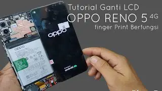 Hampir 2 Juta Perbaikan LCD OPPO Reno 5 4g // LCD OPPO RENO 5 4G Finger Print On