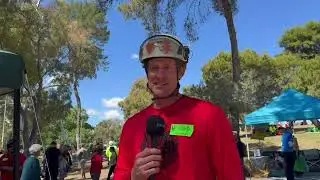 Howard Hansen at the ACTC Climbing Championship