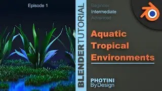 Tropical Aquarium Part 1 - Blender Tutorial