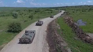 NOBLE JUMP 17 - Polish military fighting vehicles in Romania