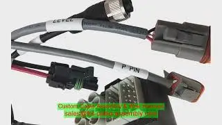 micro-coax ribbon bundle EU custom length quote micro-coax wire Taiwan manufacturer Dvi Cable Assemb