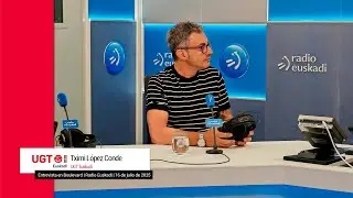 Entrevista a Tximi L&oacute;pez en Boulevard, de Radio Euskadi | 16-7-25