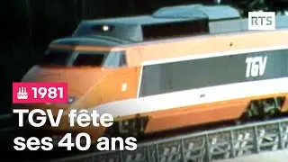 Le train à grande vitesse (TGV) fête ses 40 ans - Télescope (1981)