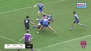 Game 11 Northern V Metropolitan East 14 - 15 Yrs State Championships QSSRL 2022