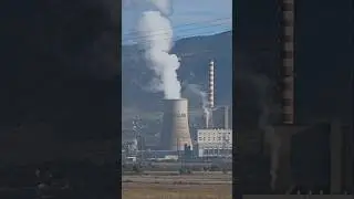 🚗 Passing by Ptolemaida Power Plant | Greece&rsquo;s Massive Coal Energy Giant ⚡🇬🇷