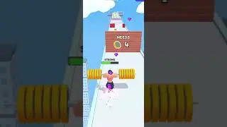 Weight Runner 3D Gameplay Max Levels --All Levels #shorts
