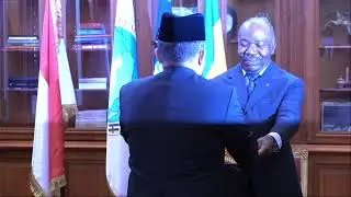 Penyerahan Surat-surat Kepercayaan Duta Besar RI, Abuja - Nigeria
