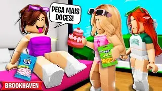 MINHA NOVA AMIGA É UMA PREGUIÇOSA | Historinhas Brookhaven Roblox | Bibi e Lud