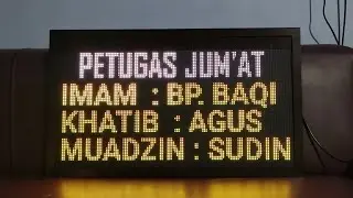 Cara Setting running text untuk semua kebutuhan semua ukuran Ledart