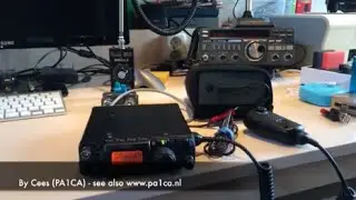 My First QSO with the Miracle Whip Antenna
