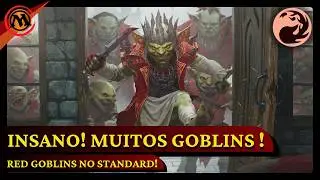 GOBLINS COM DANO DIRETO! | Mono Red Goblins | Standard | MTG Arena
