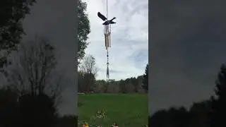 Goose wind chime