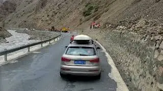 Rocks falling from the mountains Clip 25