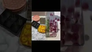 Asmr ice cube restock #asmr #shorts #rich