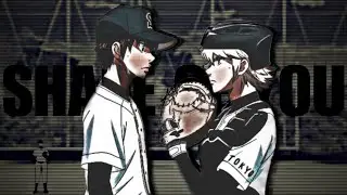 Ace of diamond - amv - Shape of you - Sawamura & okumura -