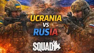 Squad  🇺🇦 Fusilero Ucraniano vs 🇷🇺 Fuerzas Rusas  Simulaci&oacute;n Militar en Espa&ntilde;ol