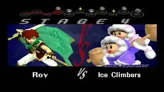 Super Smash Bros Melee Classic Mode (Hard Mode) With Roy