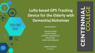LoRa based GPS Tracking Device for the Elderly with Dementia/Alzheimer