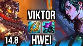 VIKTOR vs HWEI (MID) | 14/1/9, Legendary | BR Master | 14.8