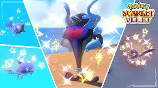 I Found a SHINY PALAFIN with Zero To Hero in Pokemon Scarlet and Violet!